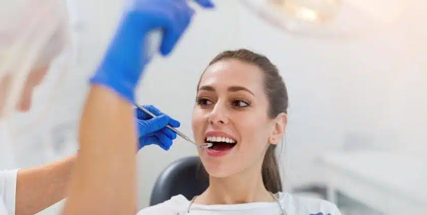 Teeth whitening before cosmetic dental treatment